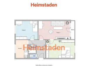 Pronájem bytu 3+1, Havířov - Město, 17. listopadu, 70 m2