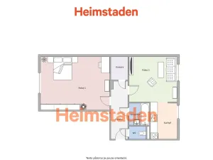 Pronájem bytu 2+1, Havířov - Prostřední Suchá, Na Michalůvce, 46 m2