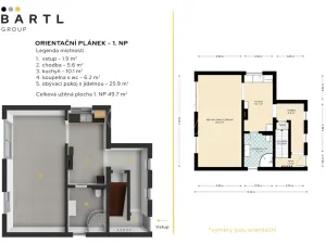 Pronájem rodinného domu, Větřní - Němče, Okružní, 95 m2
