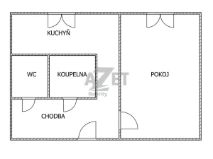 Prodej bytu 1+1, Orlová - Lutyně, Kpt. Jaroše, 36 m2