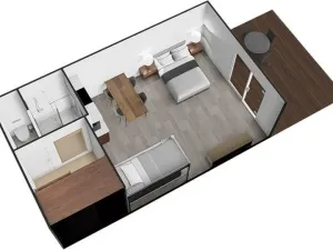 Prodej bytu 1+kk, Dolní Morava - Velká Morava, 54 m2