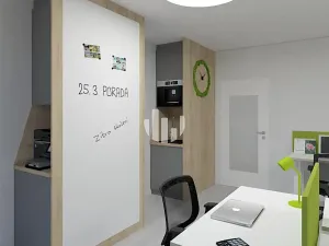 Pronájem kanceláře, Praha - Karlín, Breitfeldova, 62 m2