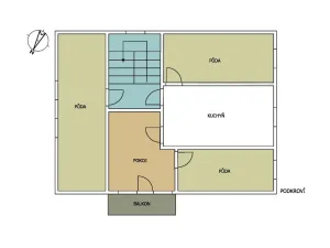 Prodej rodinného domu, Červený Kostelec - Horní Kostelec, 184 m2