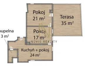Pronájem bytu 3+kk, Klatovy - Klatovy IV, Komenského, 100 m2