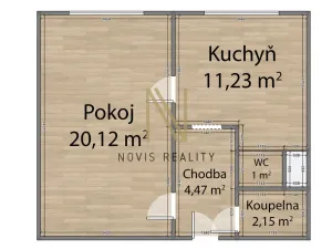 Prodej bytu 1+1, Holýšov, Pod Makovým vrchem, 38 m2