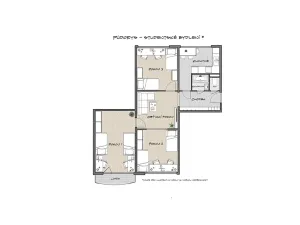 Prodej bytu 3+1, Brno, Ježkova, 72 m2