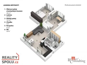 Prodej bytu 3+1, Chrudim - Chrudim IV, Čs. armády, 68 m2