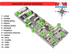 Prodej chalupy, Křesetice - Bykáň, 145 m2