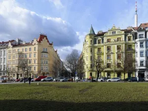 Pronájem bytu 3+kk, Praha - Vinohrady, náměstí Jiřího z Poděbrad, 138 m2