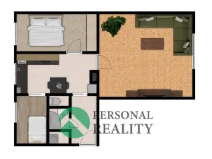 Prodej bytu 3+1, Nedrahovice, 68 m2