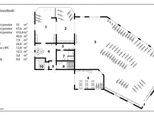 Prodej obchodního prostoru, Pardubice, Přeloučská, 779 m2