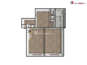 Pronájem bytu 2+kk, Praha - Vinohrady, Mrštíkova, 57 m2