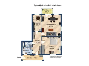 Prodej bytu 2+1, Karlovy Vary - Drahovice, Blahoslavova, 91 m2