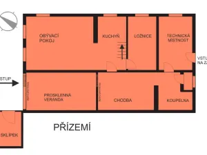 Prodej rodinného domu, Lhota pod Hořičkami - Světlá, 137 m2