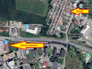 Prodej garáže, Havlíčkův Brod, 18 m2