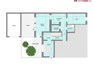 Pronájem bytu 2+kk, Neratovice - Lobkovice, Růžová, 55 m2