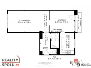 Prodej bytu 2+1, Plzeň, 55 m2