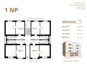 Prodej činžovního domu, Náchod, Žižkova, 1086 m2
