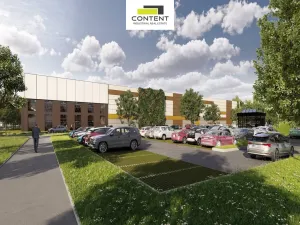 Pronájem skladu, Žebrák, Tovární, 2968 m2