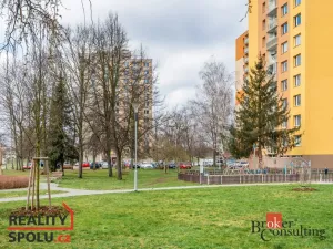 Prodej bytu 2+kk, Pardubice - Zelené Předměstí, nábřeží Závodu míru, 40 m2