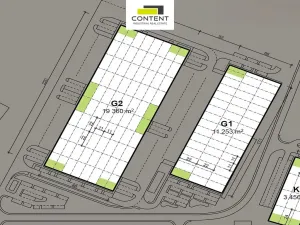Pronájem výrobních prostor, Olomouc - Slavonín, Na Statkách, 19360 m2