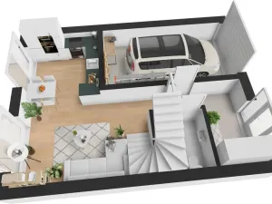 Prodej rodinného domu, Praha - Cholupice, Lhenická, 109 m2