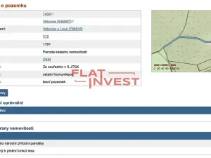 Prodej lesa, Vršovice, 162726 m2