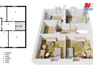 Prodej rodinného domu, Postupice, K Chalupám, 170 m2