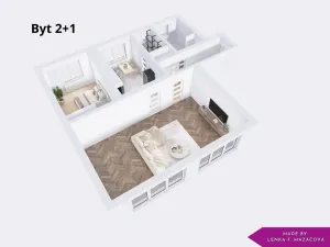 Pronájem bytu 2+1, Horka nad Moravou, 1. máje, 88 m2