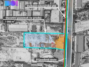 Prodej pozemku pro bydlení, Kroměříž - Trávník, 1000 m2