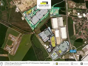 Pronájem výrobních prostor, Kozomín, 2000 m2