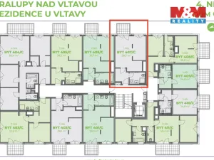 Prodej bytu 1+kk, Kralupy nad Vltavou, Nádražní, 38 m2