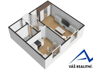 Pronájem bytu 1+1, Ostrava, Dětská, 42 m2