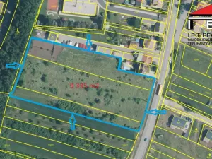 Prodej pozemku pro bydlení, Ivančice - Němčice, 9335 m2