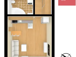 Prodej bytu 1+kk, Opava, U Hliníku, 32 m2