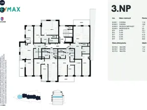Prodej bytu 2+kk, Karlovy Vary, Šumavská, 64 m2
