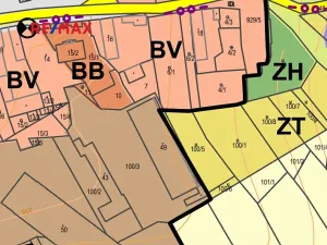 Prodej pozemku pro bydlení, Bezvěrov, 1216 m2