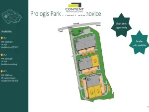 Pronájem skladu, Plzeň - Černice, K Cihelnám, 4840 m2