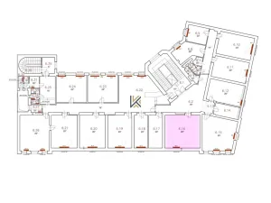 Pronájem kanceláře, Praha - Nové Město, Washingtonova, 35 m2