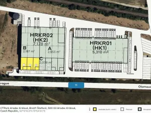 Pronájem obchodního prostoru, Hradec Králové - Slezské Předměstí, Bratří Štefanů, 576 m2