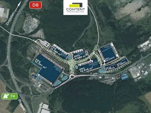 Pronájem skladu, Ústí nad Labem - Všebořice, Podhoří, 10580 m2