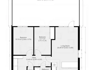 Pronájem bytu 3+kk, Klecany, V Honech, 63 m2