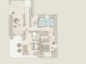 Prodej vily, Praha - Velká Chuchle, Starolázeňská, 274 m2