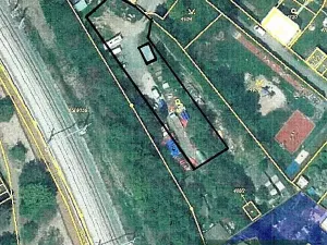 Pronájem komerčního pozemku, Plzeň, U Pošty, 1200 m2