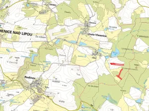 Prodej pole, Lhota-Vlasenice, 32952 m2