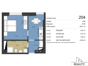 Prodej bytu 1+1, Brno, Bratislavská, 33 m2