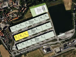 Pronájem skladu, Kněževes, Nad Kovárnou, 4264 m2