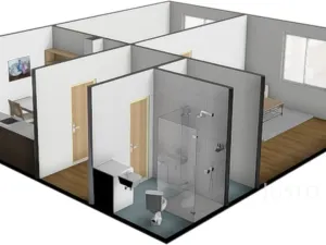 Pronájem bytu 2+1, Písek, Budějovická, 53 m2