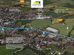 Pronájem výrobních prostor, Olomouc - Řepčín, 12900 m2