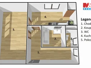 Prodej bytu 1+1, Příbram - Příbram VII, Politických vězňů, 43 m2